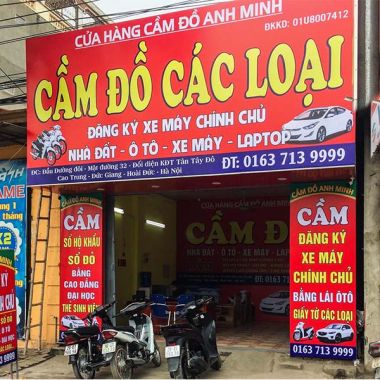 Tổng Hợp 70+ Mẫu Bảng Hiệu Cầm Đồ Đẹp Bất Ngờ